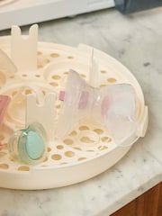 Tommee Tippee White Microwave Baby Bottle Steriliser - Image 3 of 5