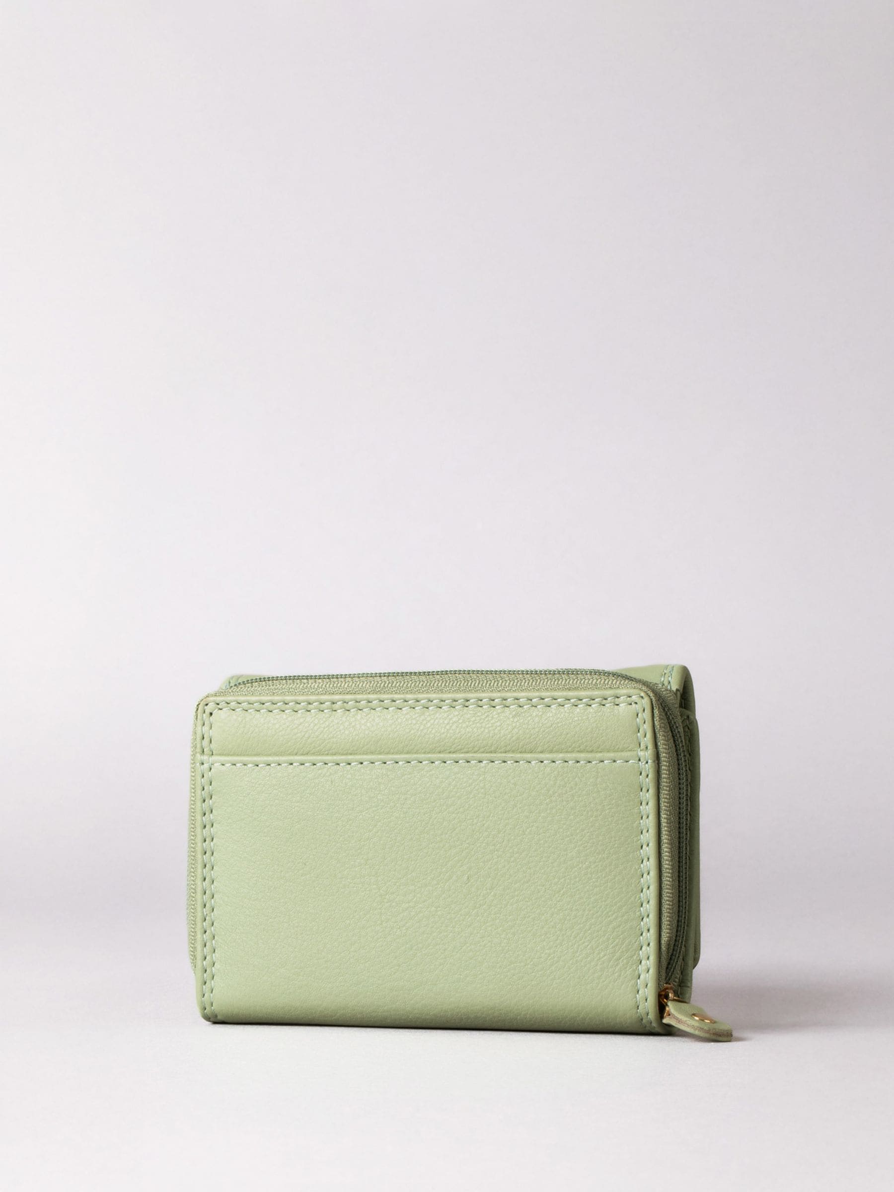 Buy Lakeland Leather Sage Green Small Purse from Next USA