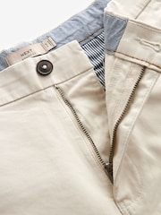 Blue/Ecru Straight Fit Stretch Chinos Shorts 2 Pack - Image 10 of 12