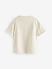 Ecru Stranger Things Oversized License T-Shirt (3-16yrs) - Image 6 of 7