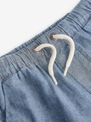 Blue Chambray Pull-On Shorts (3mths-7yrs) - Image 6 of 6