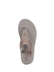 Skechers Brown Womens Meditation Rockstar Sandals - Image 5 of 5