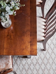 Laura Ashley Set of 2 Dark Chestnut Garrat Dining Chairs - Image 3 of 6