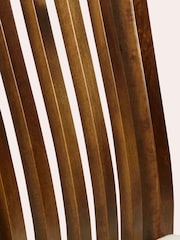 Laura Ashley Set of 2 Dark Chestnut Garrat Dining Chairs - Image 5 of 6