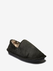 Black Closed Back Slippers - Image 3 of 5