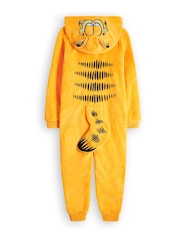 Vanilla Underground Orange Garfield Unisex Kids Fleece All-In-One - Image 2 of 5