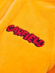 Vanilla Underground Orange Garfield Unisex Kids Fleece All-In-One - Image 5 of 5