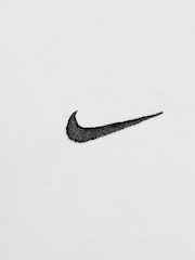 Nike White Chill Knit Mod Crop T-Shirt - Image 6 of 6
