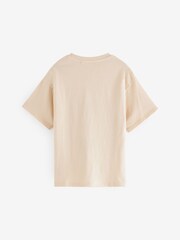 Neutral Oversized Sequin Minnie Mouse License T-Shirt (3-16yrs) - Image 7 of 8