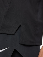 Nike Black Dri-FIT Race Short Sleeve Running Top - Image 6 of 6