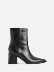 Linzi Black Signal Block Heel Ankle Boots - Image 2 of 6