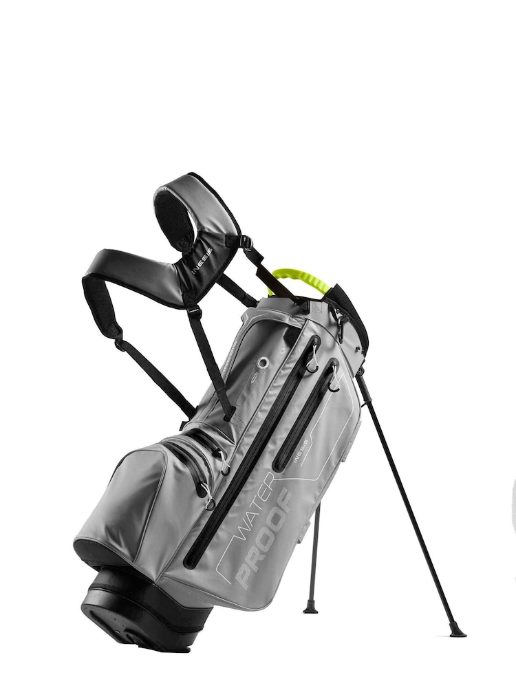 Decathlon Grey Waterproof Golf Stand Bag Inesis - Image 1 of 7