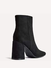 Linzi Black Romy Block Heel Ankle Boots - Image 3 of 5