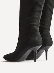 Linzi Black Define Stiletto High Leg Boots - Image 5 of 5