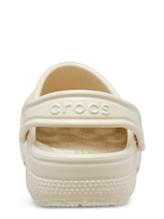 Crocs Cream Kids Unisex Classic Clogs - Image 2 of 8