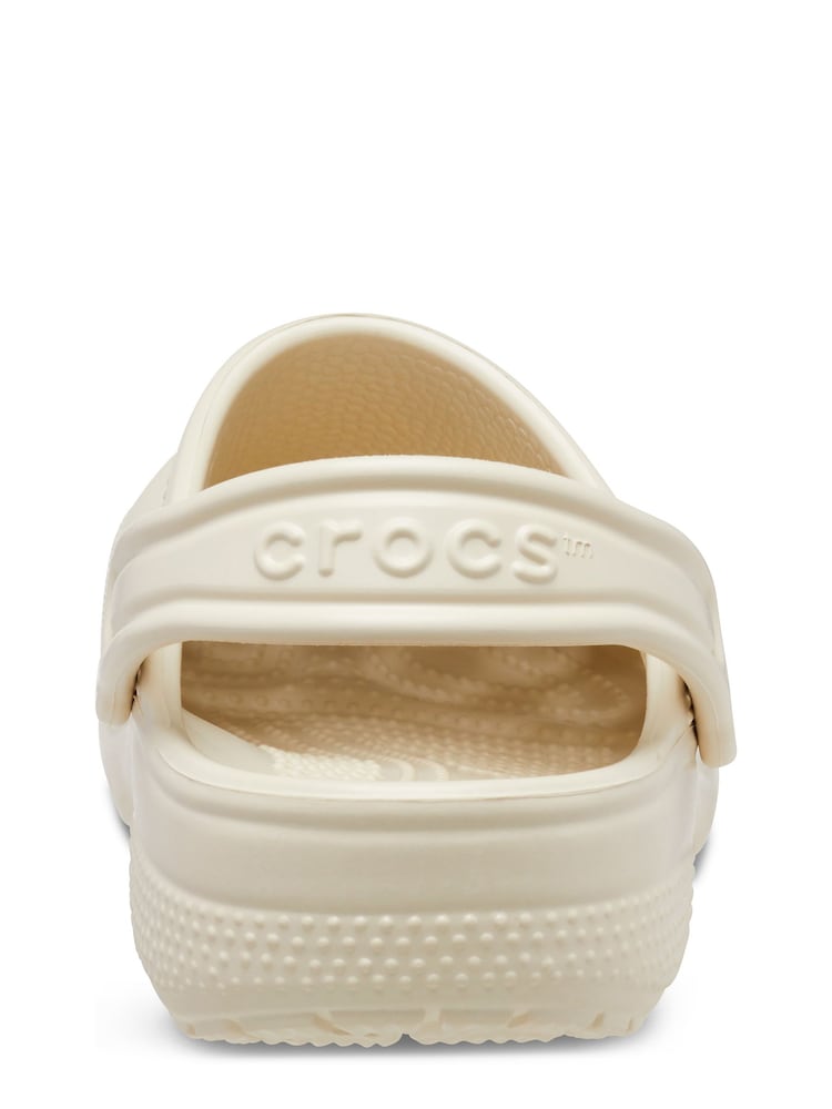 Crocs Cream Kids Unisex Classic Clogs - Image 2 of 8
