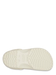 Crocs Cream Kids Unisex Classic Clogs - Image 6 of 8