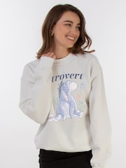 Brands In White Disney Winnie The Pooh Introvert Sweat Top - Image 1 of 5