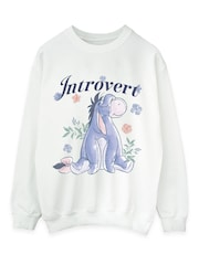 Brands In White Disney Winnie The Pooh Introvert Sweat Top - Image 3 of 5