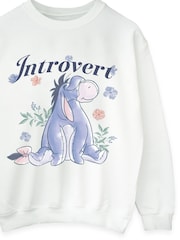 Brands In White Disney Winnie The Pooh Introvert Sweat Top - Image 4 of 5