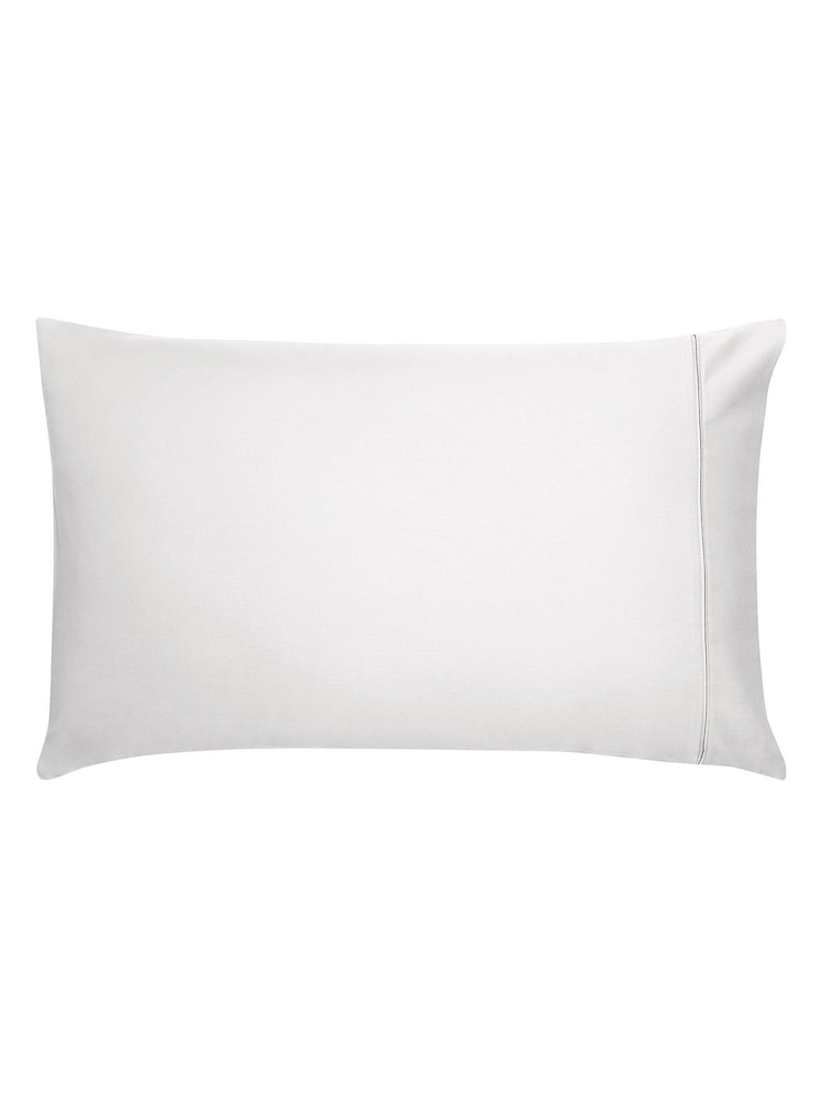 Bedeck Of Belfast Silver 1000 Thread Countcotton Sateen Housewife Pillowcase - Image 2 of 3