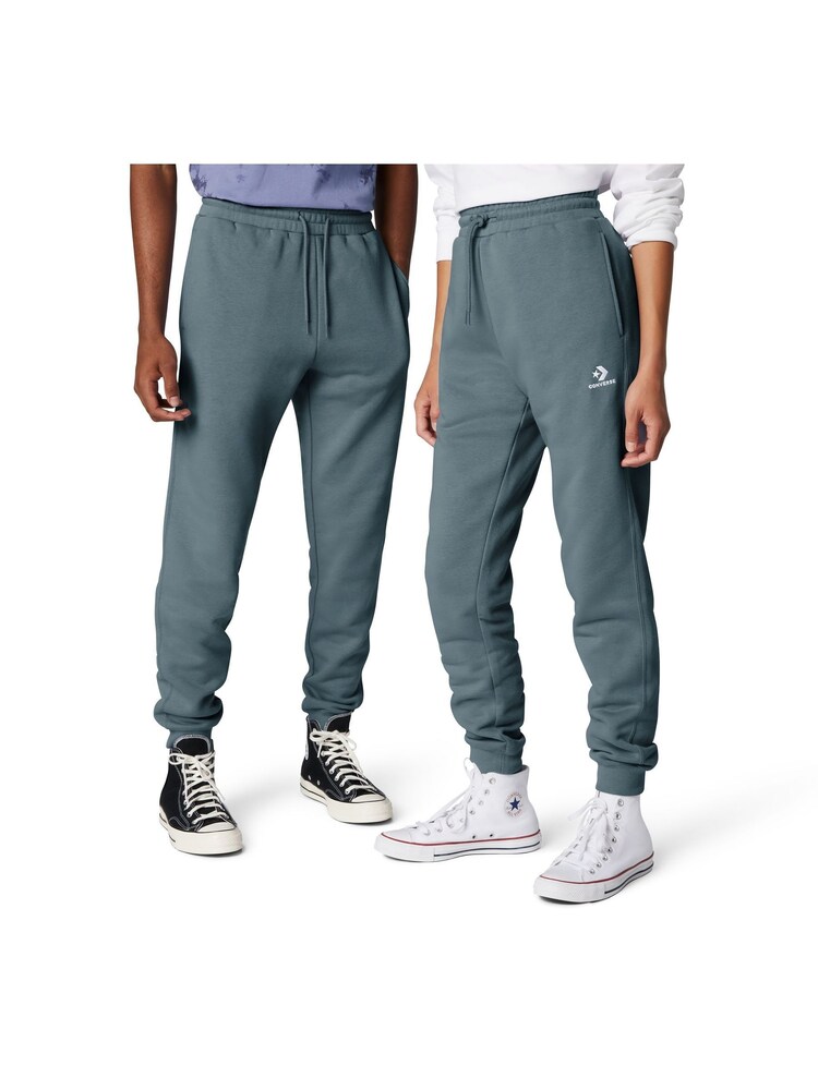 Converse Grey Star Chevron Crew Joggers - Image 1 of 3