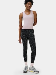 Black Midnight Print - Sweaty Betty Power 7/8 Leggings mit Paspelierung - Bild 1 von 6
