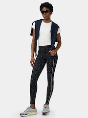 Black Midnight Print - Sweaty Betty Power 7/8 Leggings mit Paspelierung - Bild 4 von 6