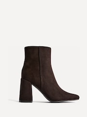 Linzi Brown Romy Block Heel Ankle Boots - Image 2 of 5