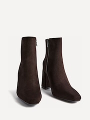 Linzi Brown Romy Block Heel Ankle Boots - Image 4 of 5