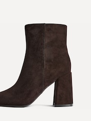 Linzi Brown Romy Block Heel Ankle Boots - Image 5 of 5