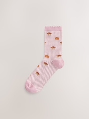 Autumn Hamish The Highland Cow Ankle Socks 5 Pack - Image 2 of 8