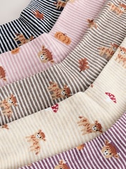 Autumn Hamish The Highland Cow Ankle Socks 5 Pack - Image 7 of 8