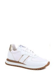 Jones Bootmaker Consciously Crafted Tristana Apple White Leather Trainers - Image 4 of 6