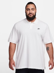 Nike White Club Short Sleeve Polo Shirt - Image 4 of 9
