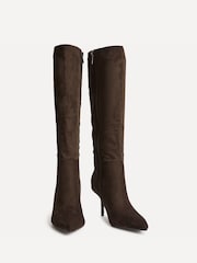 Linzi Brown Define Stiletto High Leg Boots - Image 3 of 5