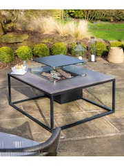 Pacific Black Garden Cosiloft 100 Fire Pit Table - Image 1 of 6
