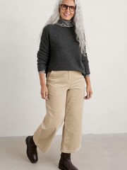 Seasalt Cornwall Grey Fruity Wool Jumper - Image 3 of 5