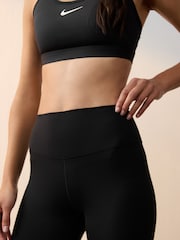 Nike Black One High-Waisted Crop Leggings - Image 7 of 7
