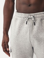 Grey Cotton Rich Cuffed Cargo Joggers - Image 5 of 8