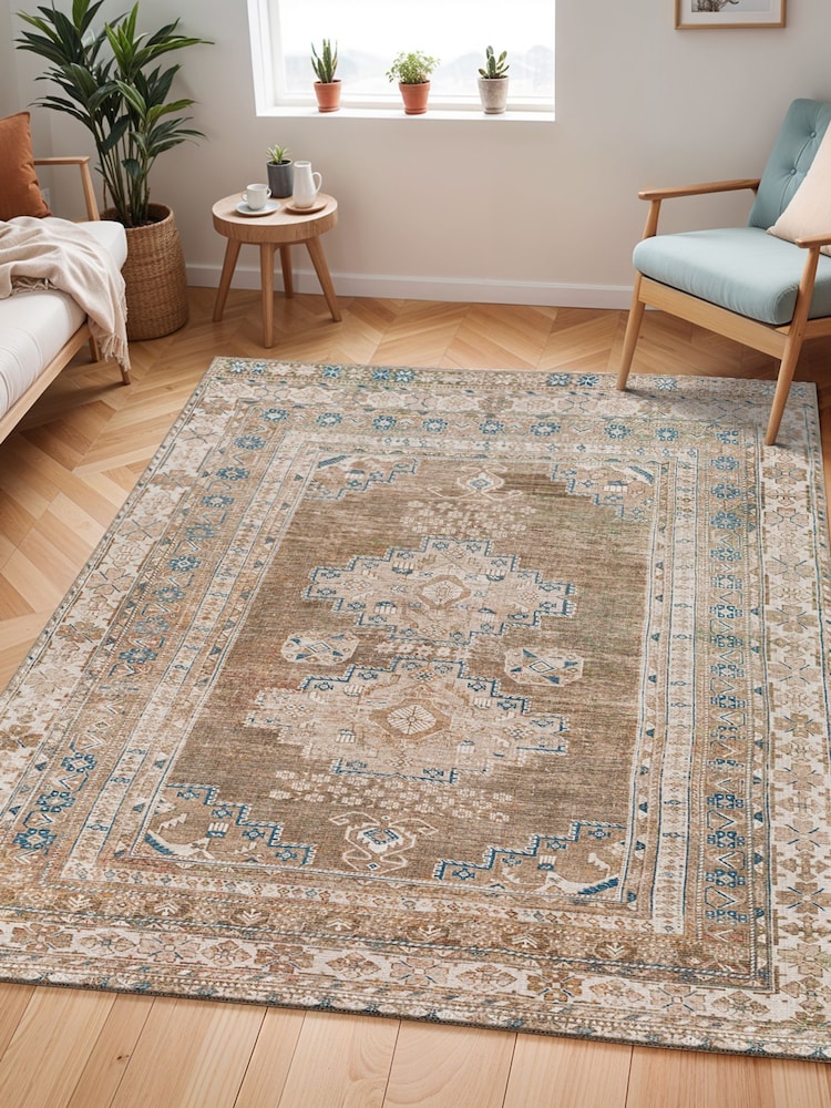 LIVABLISS Colin Traditional Washable Rug - Εικόνα 1 του 9