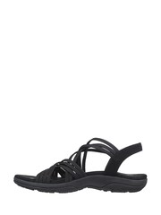 Skechers Black Reggae Slim Sunnyside Sandals - Image 2 of 5
