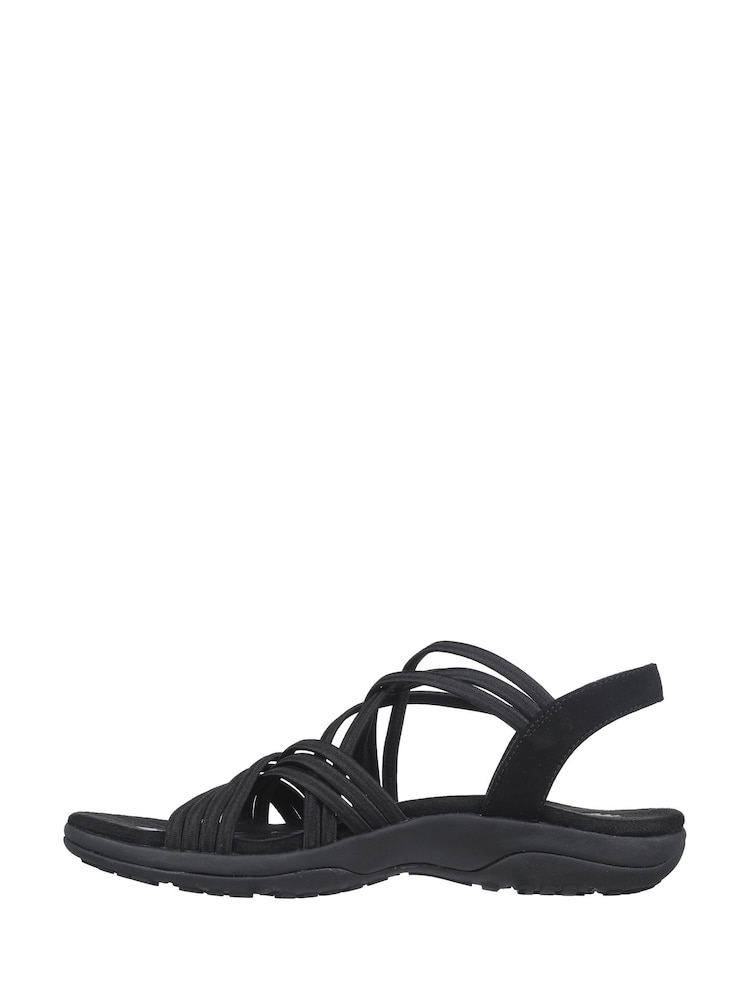 Skechers Black Reggae Slim Sunnyside Sandals - Image 2 of 5