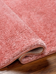 LIVABLISS Pink Cloudy Shaggy Plush Pile Rug - Image 4 of 7