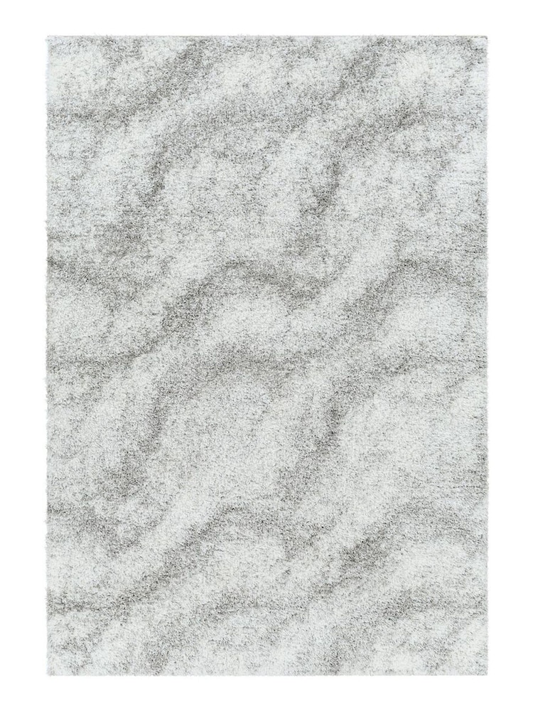 LIVABLISS Cloud Grey Cloudy Shaggy Plush Pile Rug - Image 6 of 6 LIVABLISS Cloud Grey Cloudy Shaggy Plush Pile Rug - Image 6 of 6