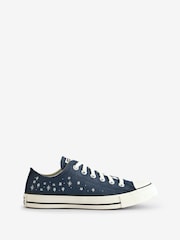 Converse Navy/White Chuck Cosmic Low Trainers - Image 1 of 9