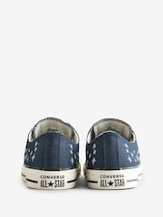Converse Navy/White Chuck Cosmic Low Trainers - Image 4 of 9