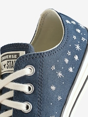 Converse Navy/White Chuck Cosmic Low Trainers - Image 8 of 9
