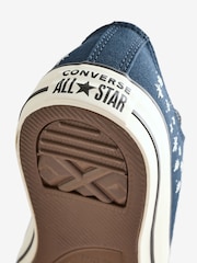 Converse Navy/White Chuck Cosmic Low Trainers - Image 9 of 9
