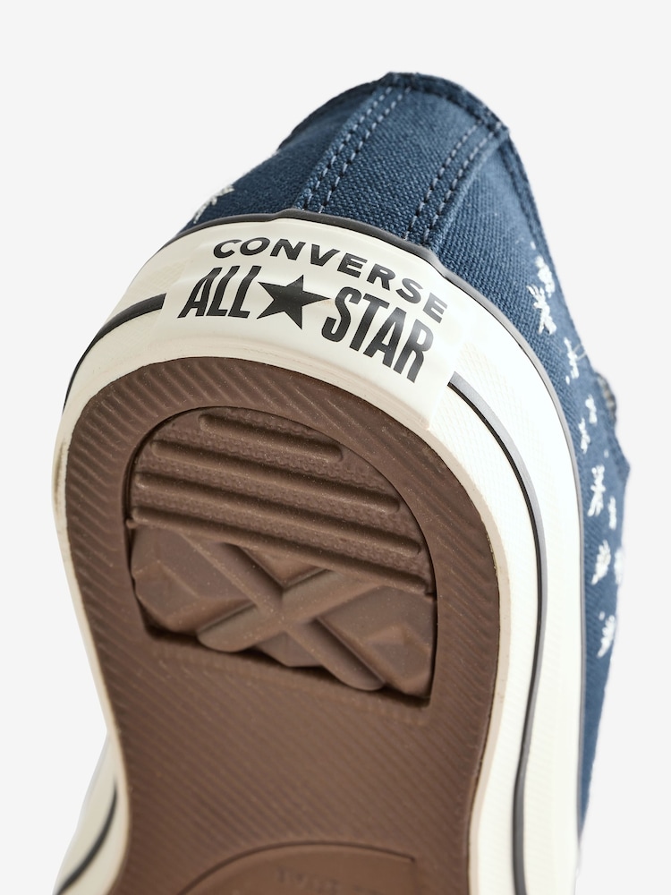 Converse Navy/White Chuck Cosmic Low Trainers - Image 9 of 9
